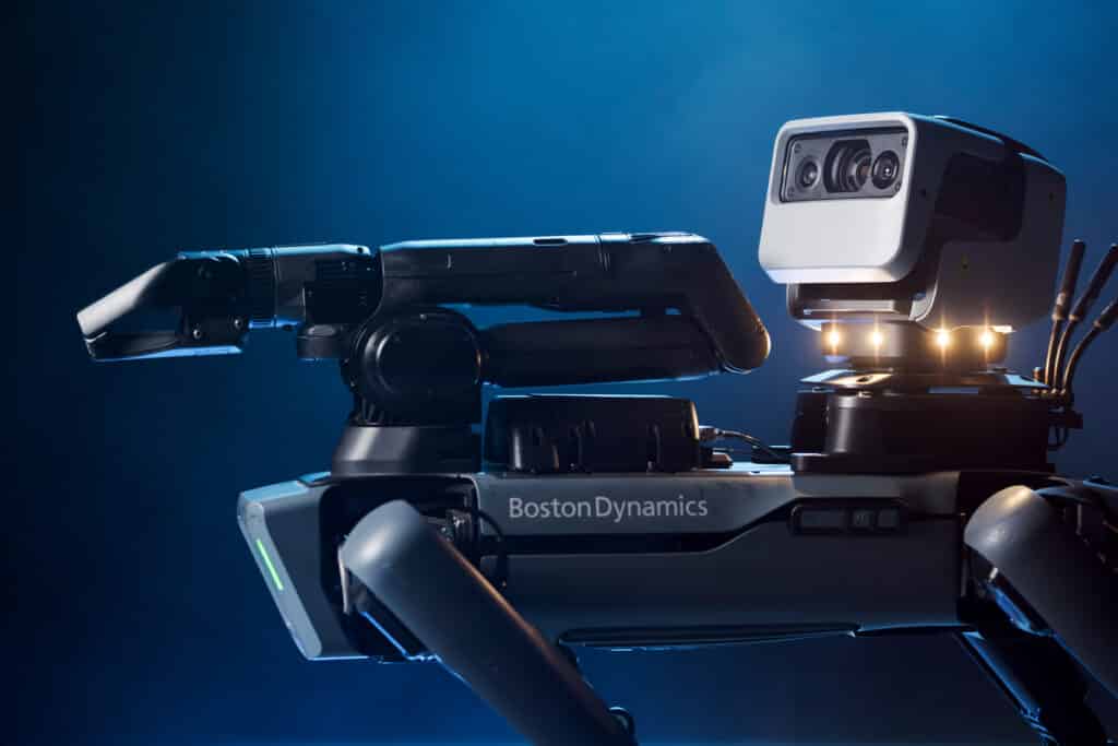 the new Spot Cam is equipped with eight ultra-bright LED lights for illumination in dark environments